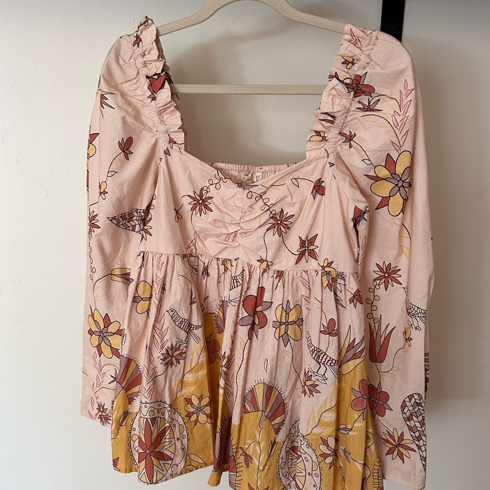 Anthropologie Let Me Be Blouse